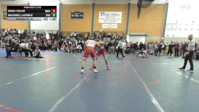 190 lbs Round Of 16 - Noah Colon, Manchester vs Maxwell LaPerle, Spaulding VT