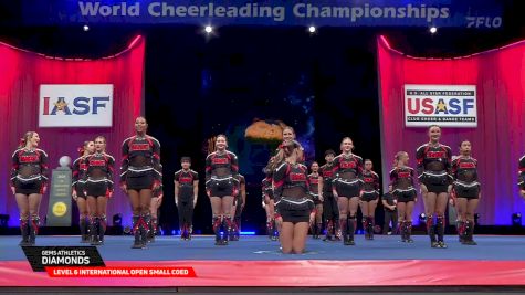 Gems Athletics - Diamonds [2025 L6 International Open Small Coed Semis] 2025 The Cheerleading Worlds