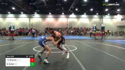 125 lbs Rd Of 16 - Ronnie Bresser, Oregon State vs Dylan Ryder, Hofstra