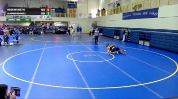 141 lbs 5th Place Match - Jayden Nowell, Ottawa University vs Ross Bratetic, Iowa Western Community College