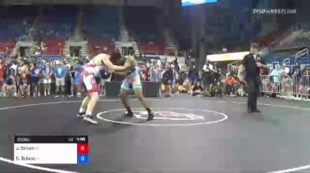 220 lbs Round Of 32 - Joel Simon, Michigan vs Christian Solano, New York