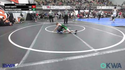 80 lbs Consi Of 4 - Wyatt Chitty, Gore Pirates Youth Wrestling vs Pattrick Fletcher, Brushy Wrestling Club