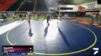 85 lbs 1st Place Match - Ella Heyne, Montana vs Te`lia Grove, Hawaii