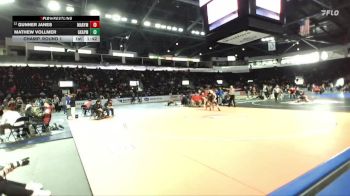 138 lbs Champ. Round 1 - Mathew Vollmer, Graham-Kapowsin vs Gunner Janes, Marysville Pilchuck