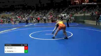 142 lbs Quarterfinal - Desza Munson, Pomona Elite vs Savannah Holderby, CP Wrestling Academy