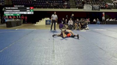 157 lbs Cons. Semi - Blain Christie, Wartburg vs Andrew Parrish, Cornell College