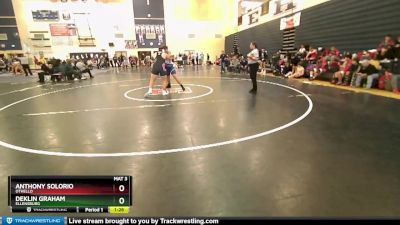 215 lbs Quarterfinal - Deklin Graham, Ellensburg vs Anthony Solorio, Othello