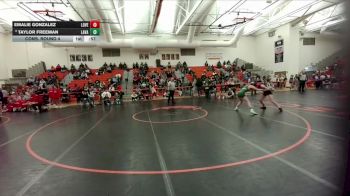 105 lbs Cons. Round 4 - Emalie Gonzalez, Lovell vs Taylor Freeman, Lander Valley