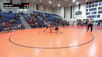 144 lbs Champ. Round 1 - Christian Schneider, El Capitan vs Angel Avila, Mountain Empire