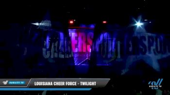 Louisiana Cheer Force - Twilight [2021 L4 International Open Day 2] 2021 CHEERSPORT National Cheerleading Championship