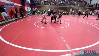 73 lbs Round Of 16 - Jace Branson, Beggs Youth Wrestling Program vs Isaiah Mattox, Salina Wrestling Club