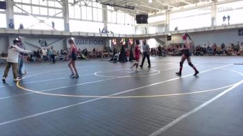 106 lbs Round 2 (6 Team) - Sydney Cannon, Charlies Angels Pink vs Scotlyn Adams, Ohio Red