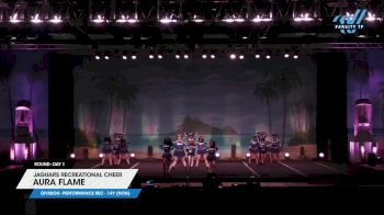 Jaguars Recreational Cheer - Aura Flame [2025 L2 Performance Rec - 14Y (NON) Day 1] 2025 The American Open Orlando Nationals