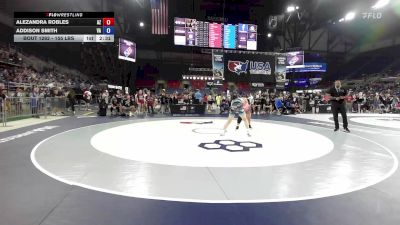 155 lbs Champ. Rd Of 128 - Alezandra Robles, AZ vs Addison Smith, VA