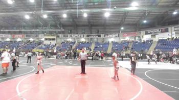 106 lbs Quarterfinal - Hunter Gortemaker, Team Braves WC vs Kingkade Moreno Cormier, Team Aggression