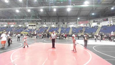 106 lbs Quarterfinal - Hunter Gortemaker, Team Braves WC vs Kingkade Moreno Cormier, Team Aggression