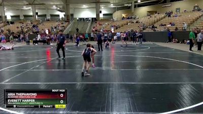 75 lbs Semifinal - Everett Harper, Williamson County Wrestling Cl vs Aria Thephavong, Blackman Wrestling Club