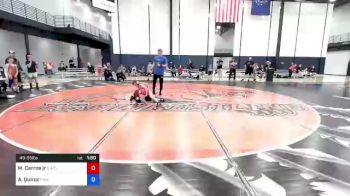 49-55 lbs Rr Rnd 1 - Matthew Cerros Jr, Elite Athletic Club vs Anthony Quiroz, Region Wrestling Academy