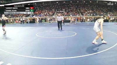 D2-113 lbs Champ. Round 1 - Jarrett Smith, Lowell HS vs Daniel Allen, Jefferson HS