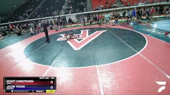 126 lbs Cons. Round 1 - Wyatt Christensen, Utah vs Jacob Young, Oregon