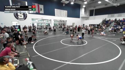 75 lbs Semifinal - Orion Koch, Inland Elite Wrestling Club vs Platon Cheltsov, Savage House Wrestling Club