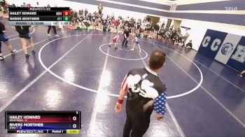 50 lbs Round 1 (6 Team) - Hailey Howard, Gold Rush vs Rivers Mortimer, Utah 1
