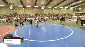 132 lbs Consi Of 4 - Jesus Camacho, Big Bear Grapplers vs Nick Benavides, War W.c.