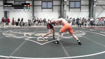 285 lbs Consi Of 8 #1 - Nick Blitz, Springfield vs Lincoln Bibla, Coast Guard