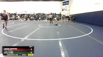 285 lbs Cons. Round 3 - Liam Clark, Cal Poly Humbolt vs Jakob Connors, Menlo College