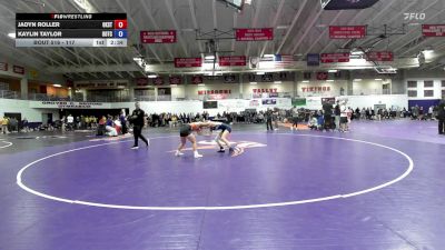 117 lbs Cons. Round 2 - Kaylin Taylor, University Of The Cumberlands vs Jadyn Roller, Oklahoma State