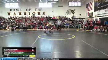 120 lbs Semifinal - Garret Rinken, Nashua-Plainfield vs Corbin Wagenknecht, Oelwein