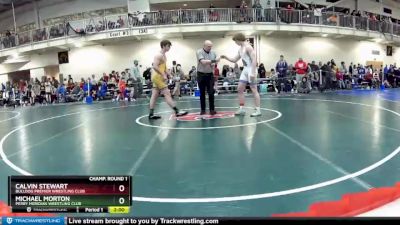 182 lbs Champ. Round 1 - Michael Morton, Perry Meridian Wrestling Club vs Calvin Stewart, Bulldog Premier Wrestling Club