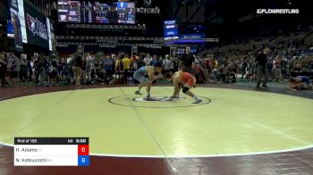 160 lbs Rnd Of 128 - Hunter Adams, Connecticut vs Niko Katsuyoshi, Pennsylvania