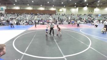 62 lbs Consi Of 4 - Lucas Mellinger, Cyw vs Luke Farrow, Carson Bulldogs