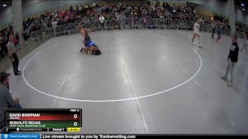 113 lbs Cons. Round 6 - David Bowman, Indiana vs Rodolfo Rojas, Team Tulsa Wrestling Club