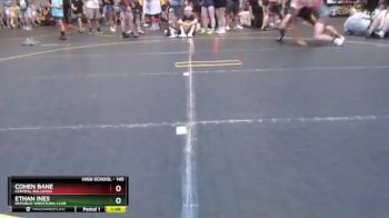 145 lbs Cons. Round 1 - Cohen Bane, Central Bulldogs vs Ethan Ines, Republic Wrestling Club