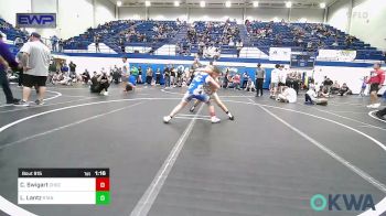 90 lbs Quarterfinal - Crew Swigart, Choctaw Ironman Youth Wrestling vs Lennon Lantz, Standfast OKC