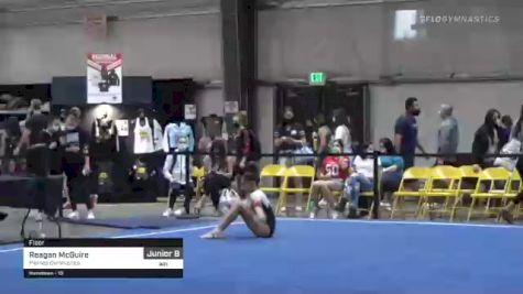 Reagan McGuire - Floor, Flames Gymnastics - 2021 Region 1 Women's Championships