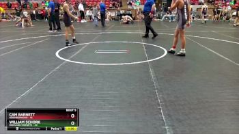 105 lbs Round 3 (4 Team) - Cam Barnett, Neighborhood vs William Schork, Highland Hornets