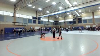 110lbs Champ. Round 2 - Faith Caward, Ilwaco (Girls) vs Abigail Steiner, Sumner (Girls)