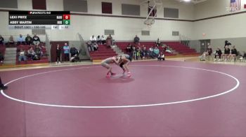 106-109 lbs 1st Place Match - Lexi Fritz, Marion vs Abby Martin, Independence
