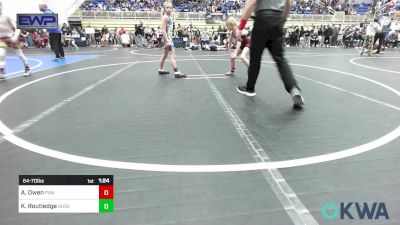 64-70 lbs Rr Rnd 1 - Abby Owen, Perry Wrestling Academy vs Kloe Routledge, Husky Wrestling Club