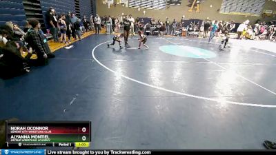 49-58 lbs Round 3 - Norah OConnor, Cement City Wrestling Club vs Alyanna Montiel, Ascend Wrestling Academy