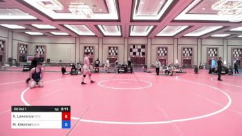 74 kg Rr Rnd 1 - Anthony Lawrence, New Jersey vs Marc Kleyman, New York