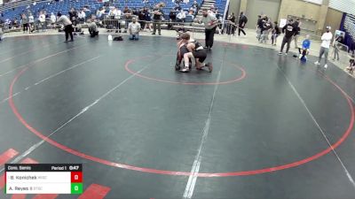 14U Boys - 140 lbs Cons. Semis - Blake Konichek, Wisconsin vs Antonio Reyes II, Beat The Streets Chicago-Avondale