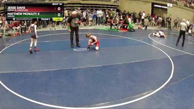 74 lbs Champ. Round 1 - Jesse Davis, Cedar Jr. Wrestling vs Matthew McNulty Ii, Suples