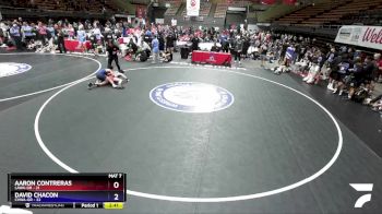 106 lbs Placement Matches (16 Team) - Aaron Contreras, LAWA-GR vs David Chacon, CVWA-GR