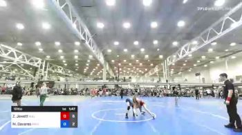 101 lbs Rr Rnd 1 - Zoey Jewett, BullTrained Women vs Mandy Gavares, Cordoba Trained