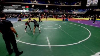 5A 107 lbs Cons. Round 2 - Nicole Soldevilla, Borger vs Kailyn Bridges, Edinburg Vela