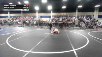 144 lbs Consi Of 8 #1 - Kawika Freeman, Chain Wr Ac vs Baylon Black, Stout Wr Ac